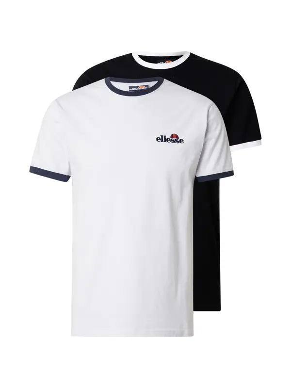 ELLESSE ELLESSE Majica 'Meduno'  tamno plava / crvena / crna / bijela