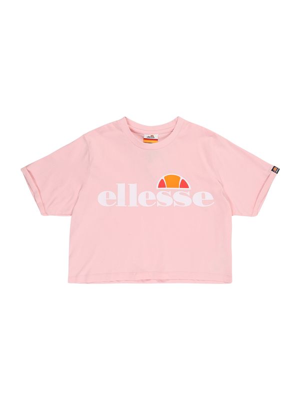 ELLESSE ELLESSE Majica 'NICKY'  narančasta / roza / svijetlocrvena / bijela
