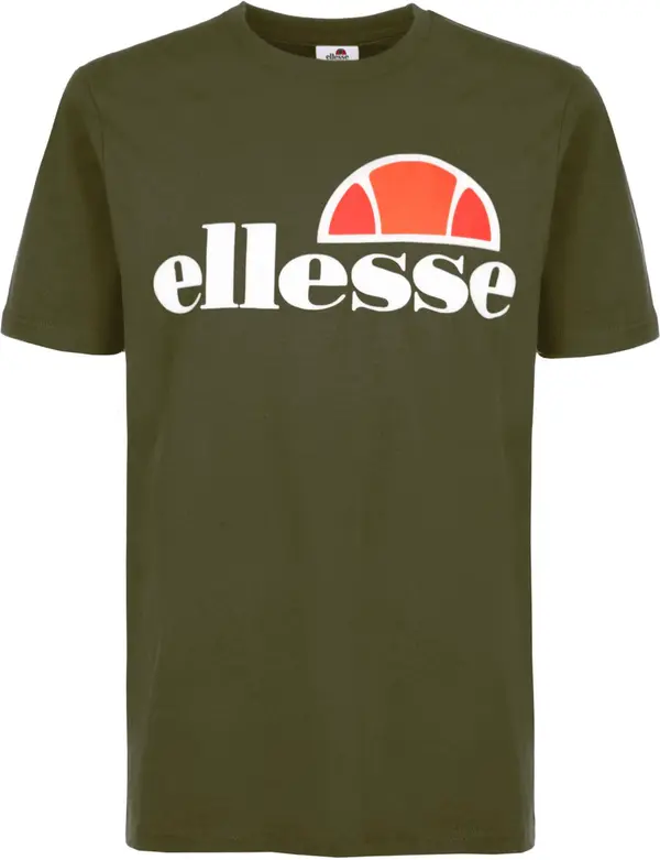 ELLESSE ELLESSE Majica 'Prado'  kaki / narančasta / lubenica roza / bijela