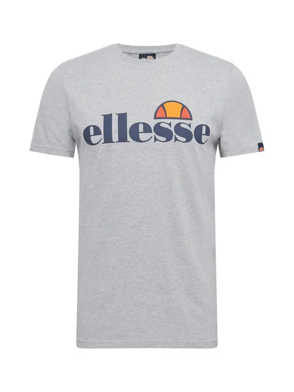 ELLESSE ELLESSE Majica 'Prado'  mornarsko plava / siva melange / narančasta / svijetlocrvena