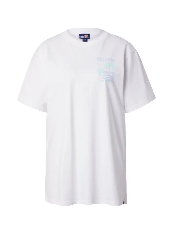 ELLESSE ELLESSE Majica 'ROCKLEY'  bež / pastelno plava / svijetlozelena / bijela