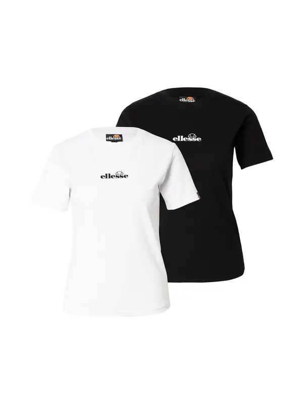ELLESSE ELLESSE Majica 'Svetta'  crna / bijela