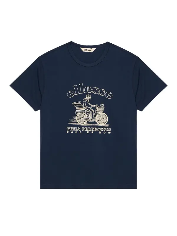 ELLESSE ELLESSE Majica 'Trattori'  bež / mornarsko plava