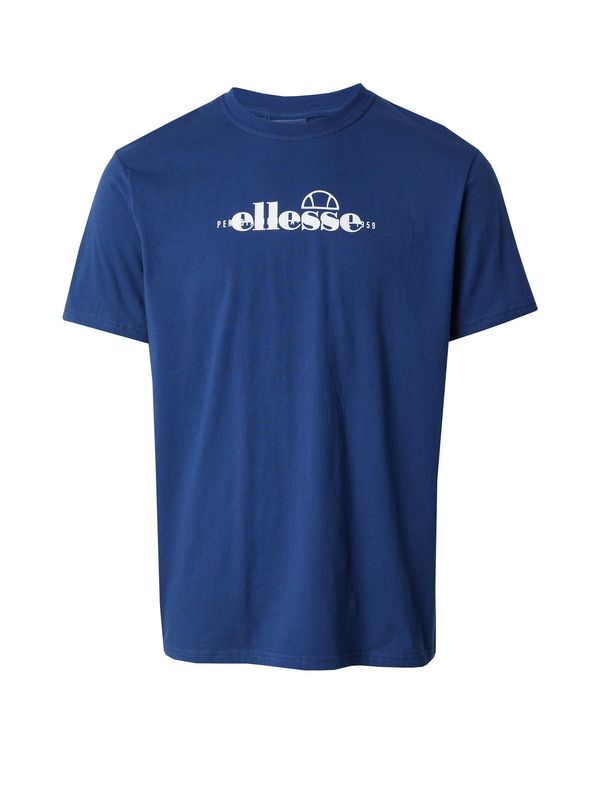 ELLESSE ELLESSE Majica 'Umbirria'  mornarsko plava / bijela
