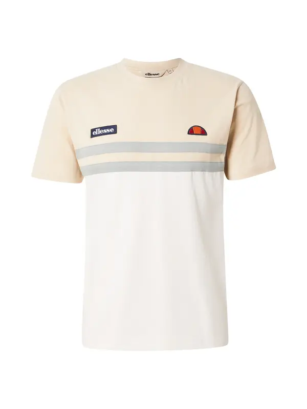 ELLESSE ELLESSE Majica 'Venire'  boja slonovače / kameno siva / crna / bijela