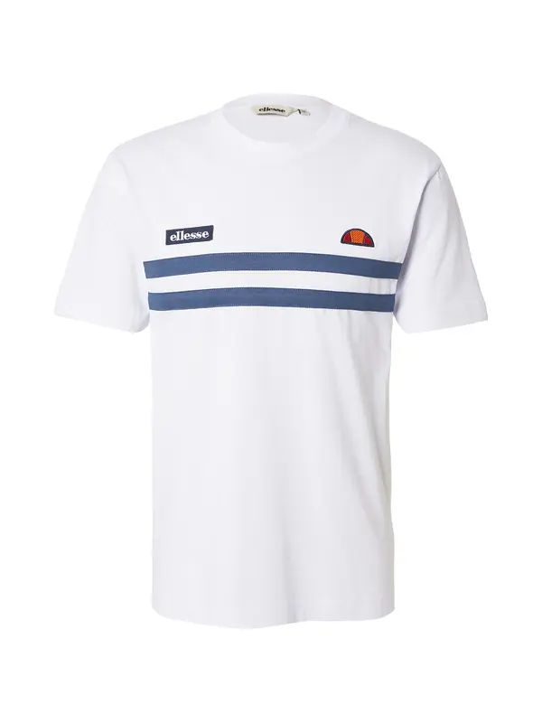 ELLESSE ELLESSE Majica 'Venire'  crno plava / krvavo crvena / crna / bijela