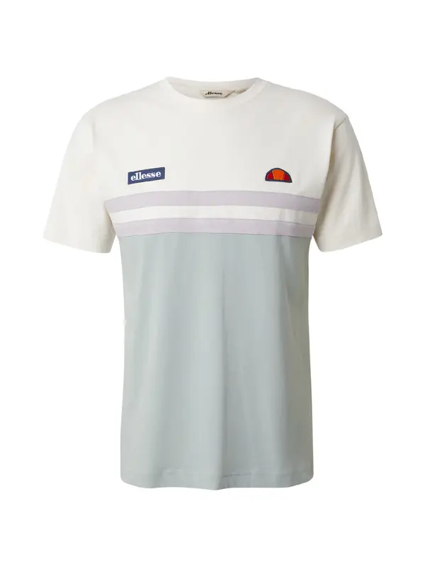 ELLESSE ELLESSE Majica 'Venire'  tamno plava / svijetlosiva / pastelno zelena / prljavo bijela