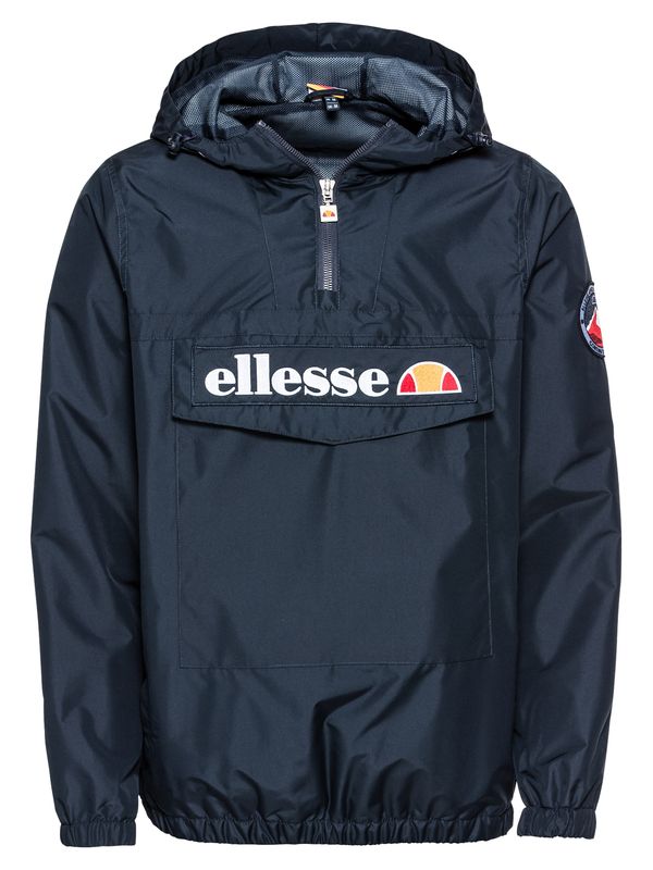 ELLESSE ELLESSE Prijelazna jakna 'Mont 2'  mornarsko plava / narančasta / svijetlocrvena / bijela