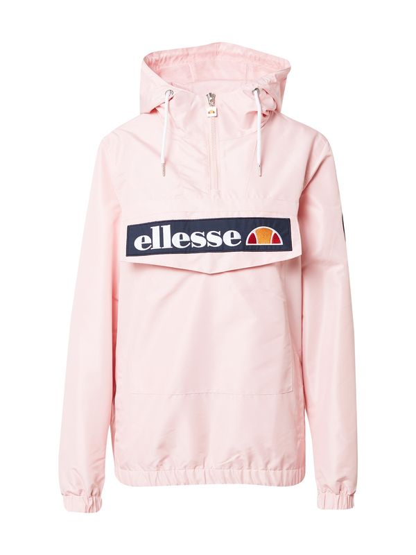 ELLESSE ELLESSE Prijelazna jakna 'Montez'  noćno plava / svijetloroza / crvena / bijela