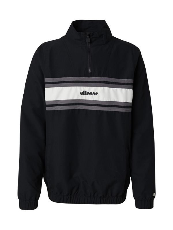 ELLESSE ELLESSE Prijelazna jakna 'Ollastra'  siva melange / crna / bijela