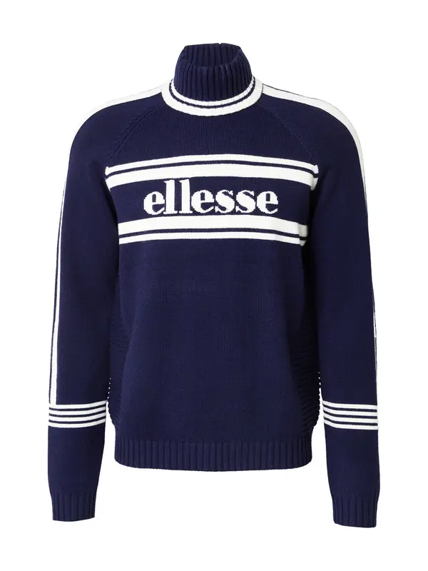 ELLESSE ELLESSE Pulover 'Pellini'  ecru/prljavo bijela / morsko plava