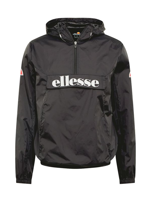 ELLESSE ELLESSE Sportska jakna 'Acera'  svijetlosiva / crvena / crna