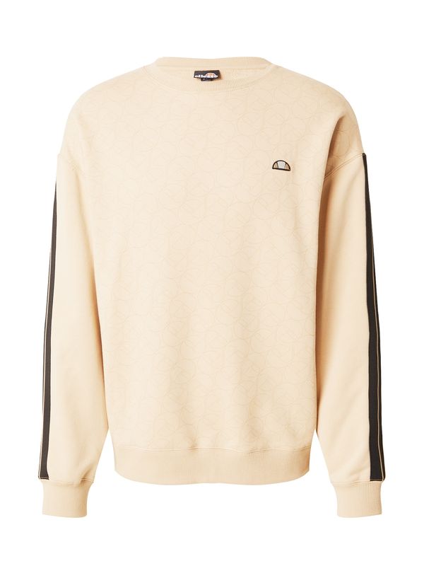 ELLESSE ELLESSE Sweater majica 'Almora'  bež / tamno bež / crna