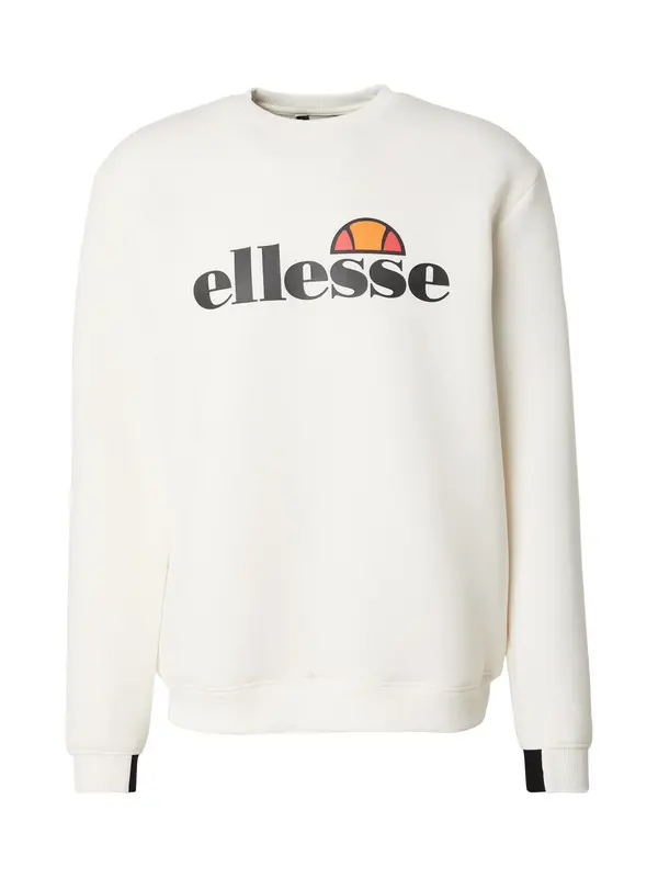 ELLESSE ELLESSE Sweater majica 'Corvaro'  narančasta / crvena / crna / prljavo bijela