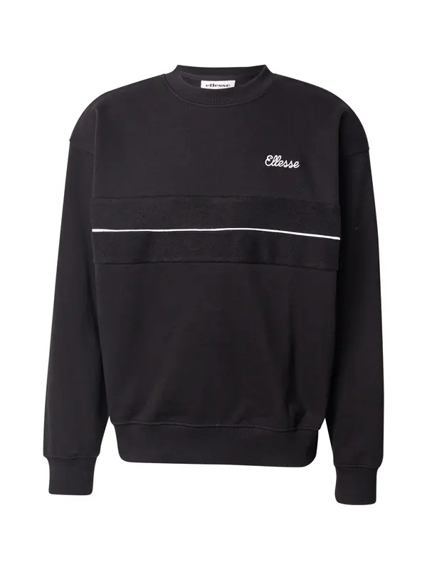 ELLESSE ELLESSE Sweater majica  crna / bijela