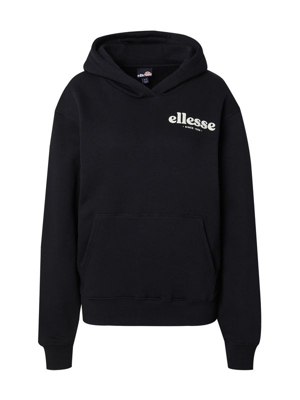 ELLESSE ELLESSE Sweater majica 'Doppiaz'  crna / bijela