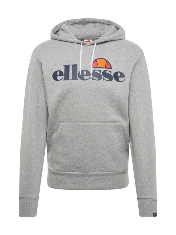 ELLESSE ELLESSE Sweater majica 'Gottero'  noćno plava / siva melange / mandarina / jarko crvena