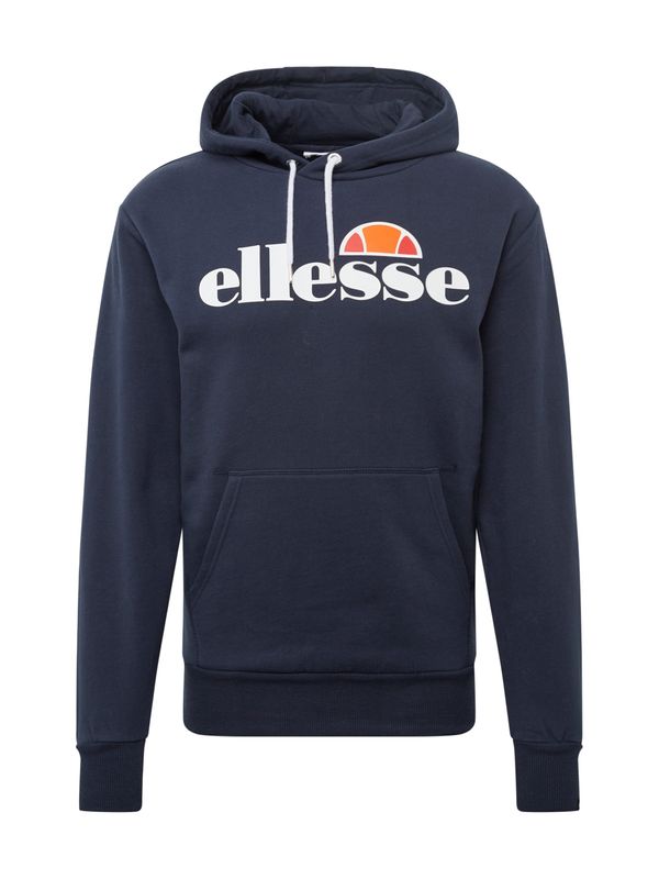ELLESSE ELLESSE Sweater majica 'Gottero'  tamno plava / narančasta / crvena / bijela