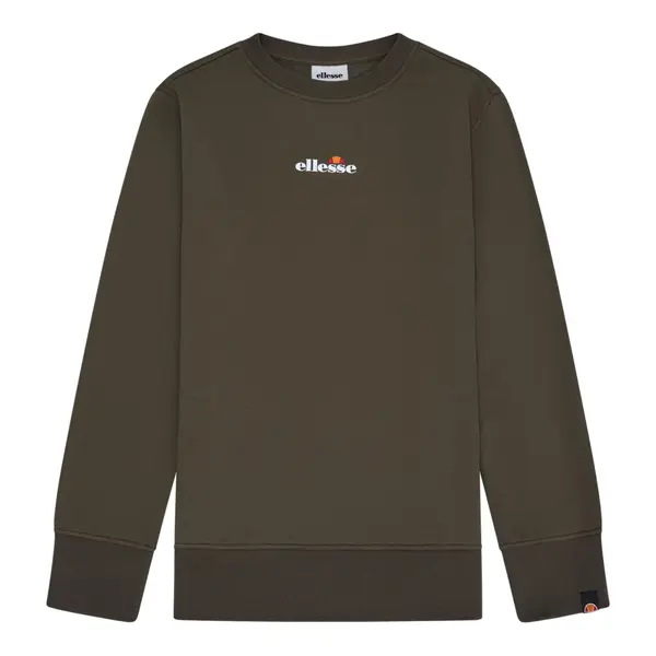 ELLESSE ELLESSE Sweater majica 'Kiamto 2'  maslinasta / svijetlonarančasta / crvena / bijela