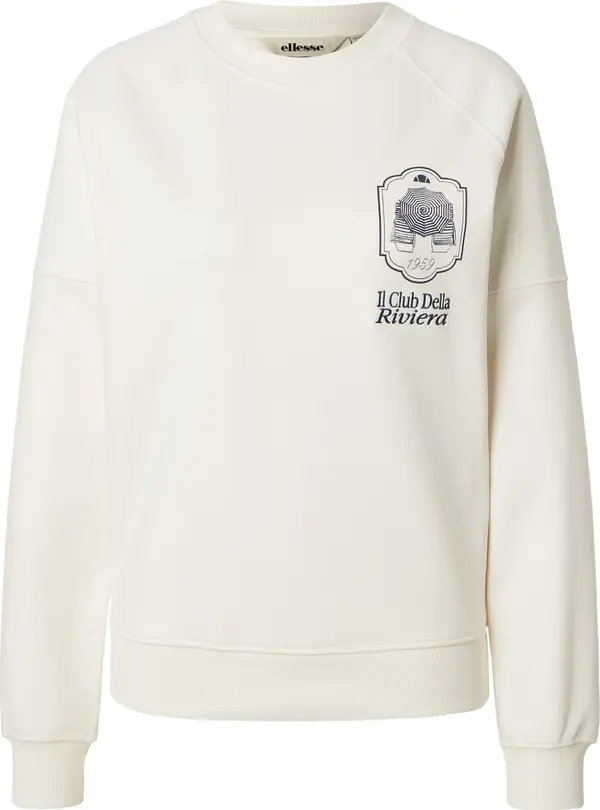 ELLESSE ELLESSE Sweater majica 'Rosmara'  tamno plava / prljavo bijela