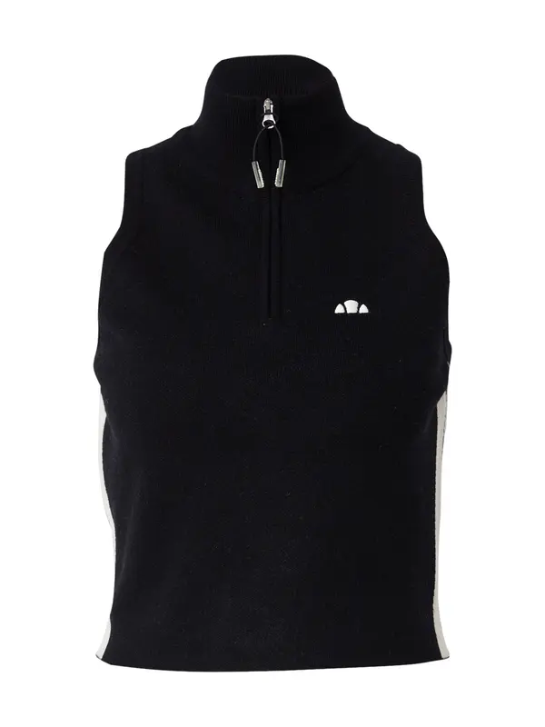 ELLESSE ELLESSE Top s naramenicama 'Surista'  crna / bijela