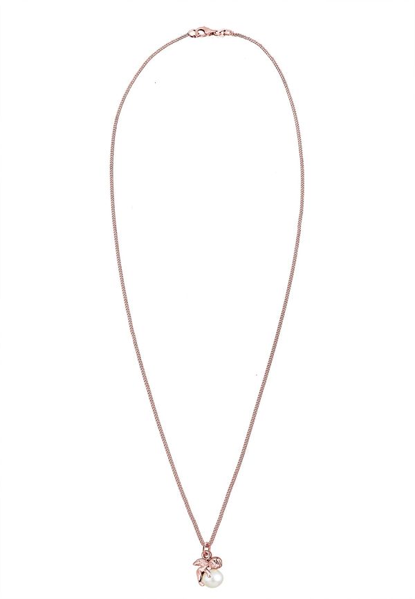 ELLI ELLI Lančić 'Engel'  rozo zlatna / bijela