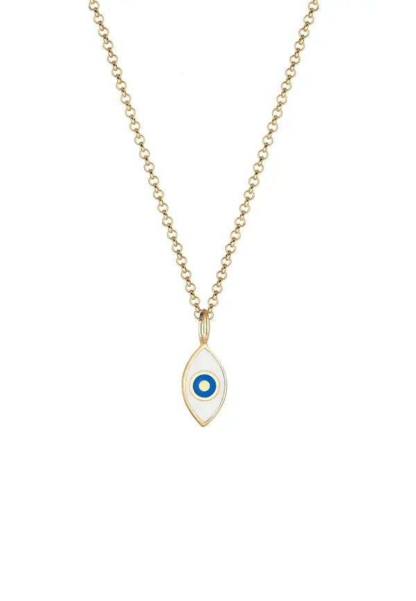 ELLI ELLI Lančić 'Evil Eye'  plava / zlatna / bijela