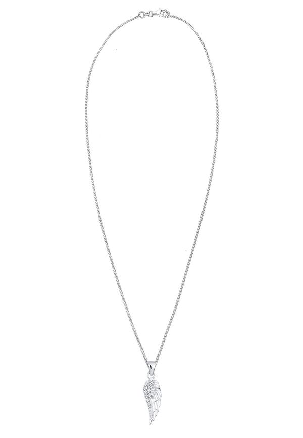 ELLI ELLI Lančić 'Flügel'  srebro / prozirna