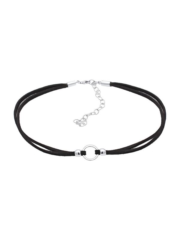 ELLI ELLI Lančić 'Kreis'  crna / srebro