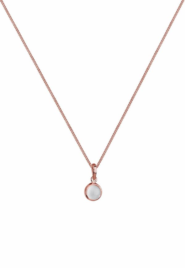 ELLI ELLI Lančić  rozo zlatna / biserno bijela