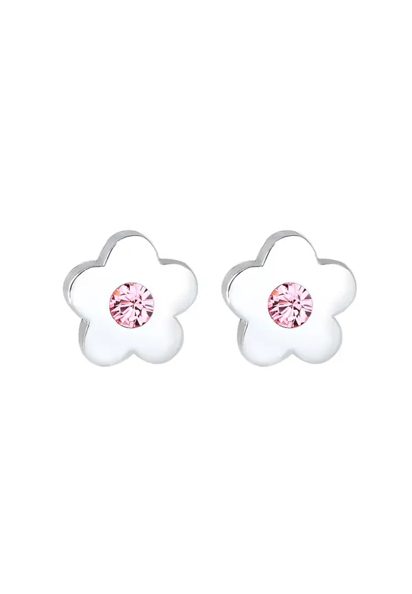 ELLI ELLI Nakit 'Blume'  roza / srebro