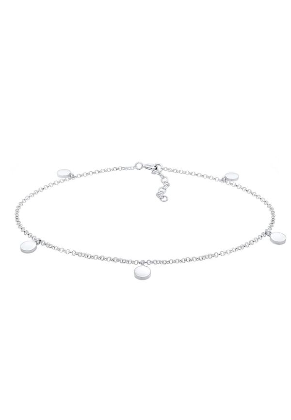 ELLI ELLI Nakit za stopala 'Geo'  srebro