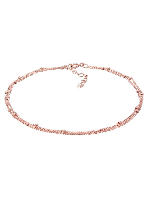 ELLI ELLI Nakit za stopala 'Kugeln'  rozo zlatna