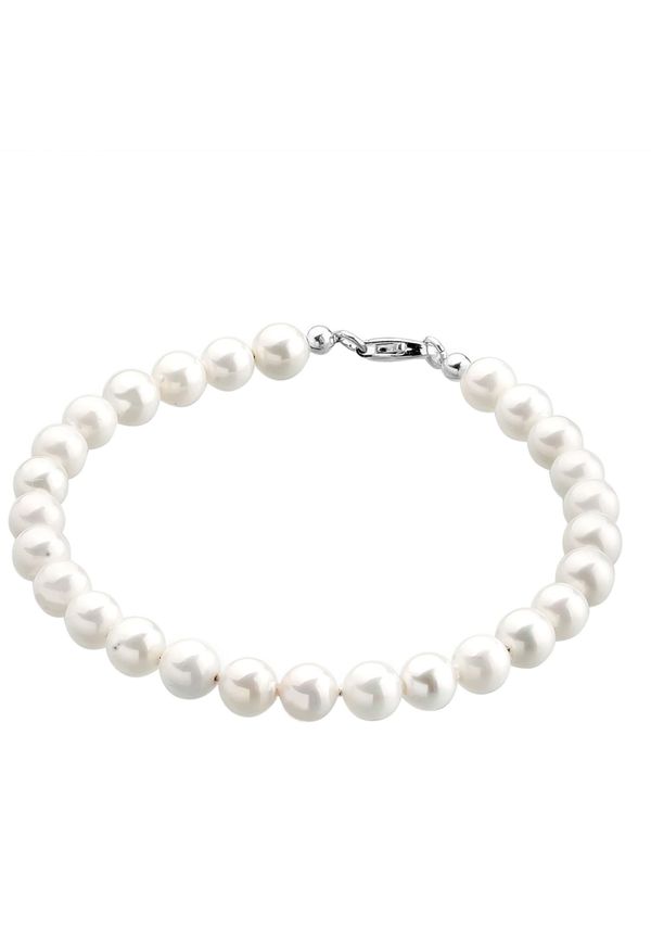 ELLI ELLI Narukvica  srebro / biserno bijela