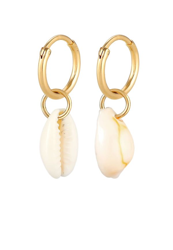 ELLI ELLI Naušnice  zlatna / bijela