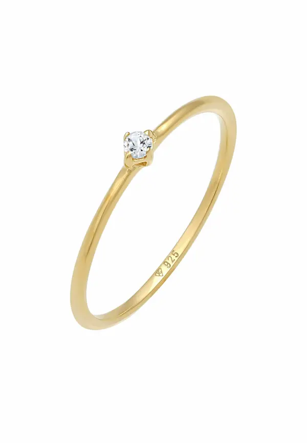 ELLI PREMIUM ELLI PREMIUM Prsten  zlatna / prozirna