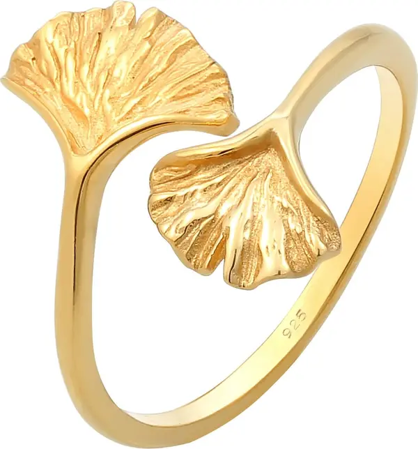 ELLI ELLI Prsten 'Ginkgo'  zlatna