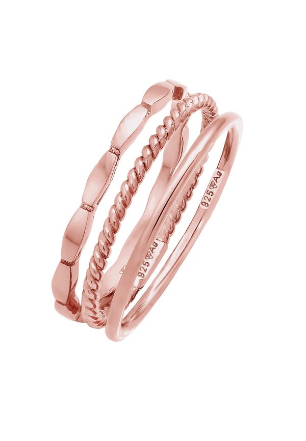 ELLI ELLI Prsten  rozo zlatna