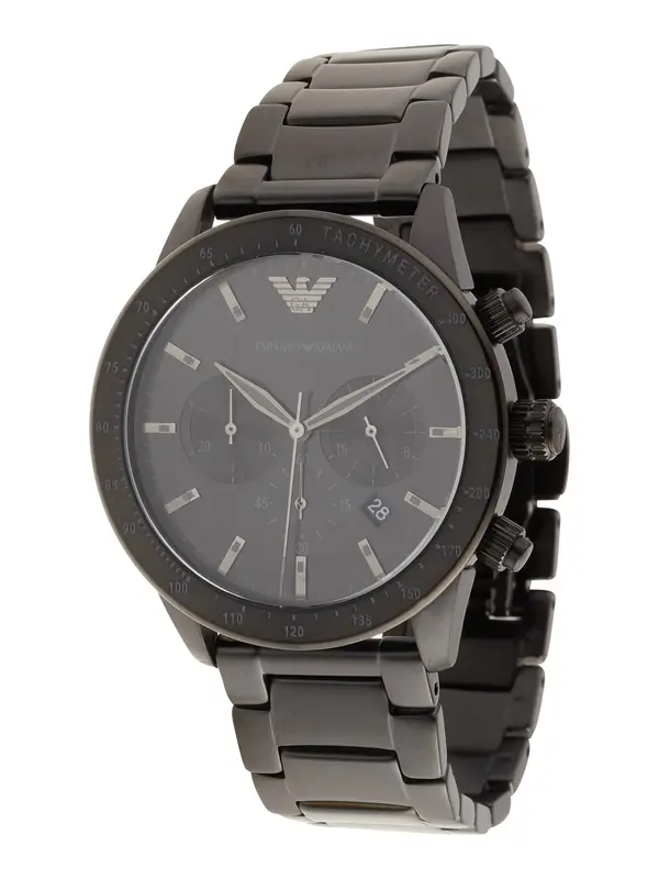 Emporio Armani Emporio Armani Analogni sat  crna