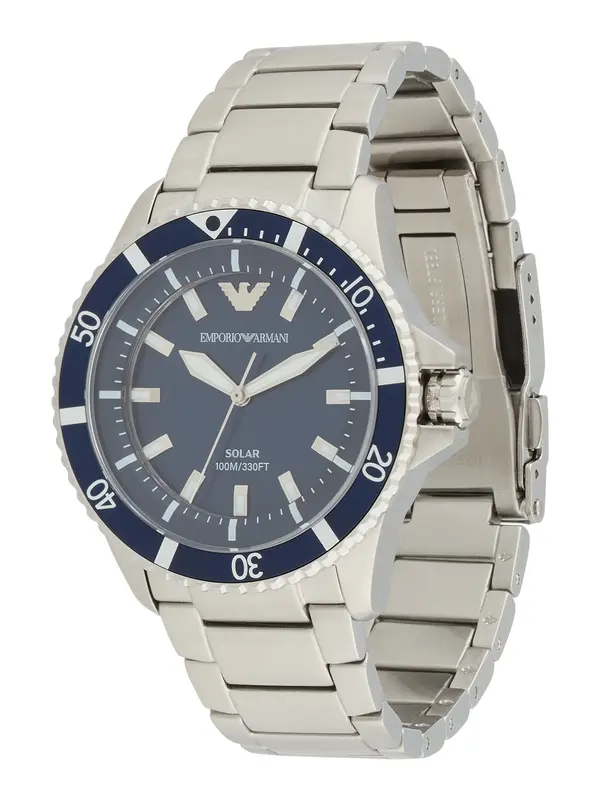 Emporio Armani Emporio Armani Analogni sat  mornarsko plava / srebro