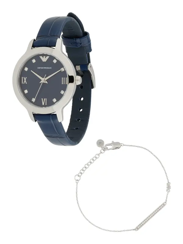 Emporio Armani Emporio Armani Analogni sat  mornarsko plava / srebro