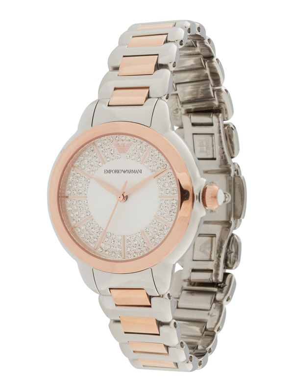 Emporio Armani Emporio Armani Analogni sat  rozo zlatna / srebro
