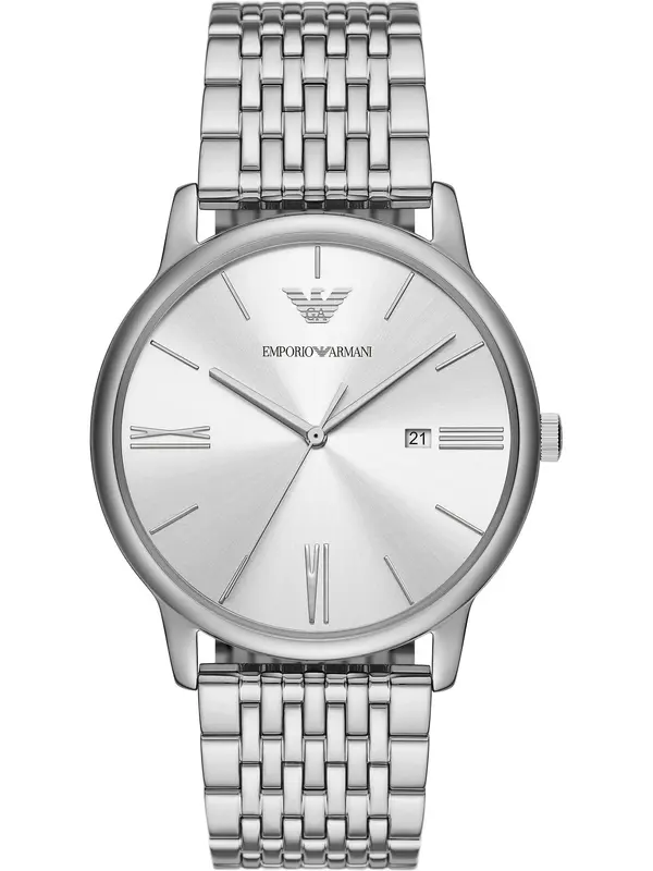 Emporio Armani Emporio Armani Analogni sat  srebro