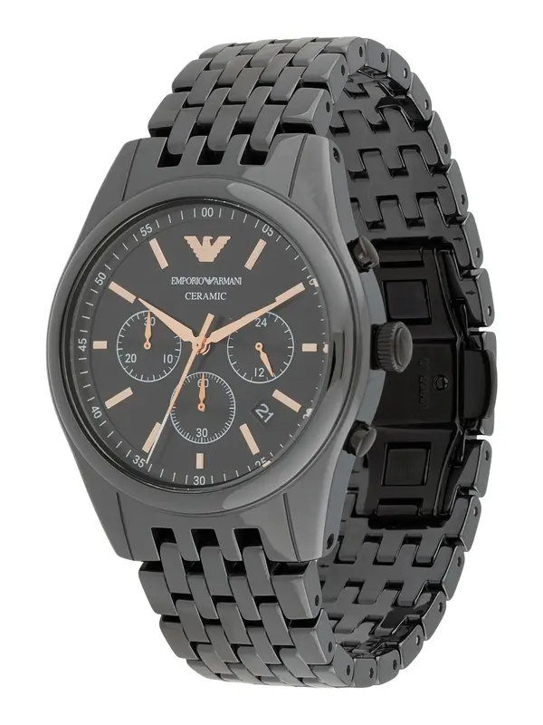 Emporio Armani Emporio Armani Analogni sat  svijetloplava / rozo zlatna / crna