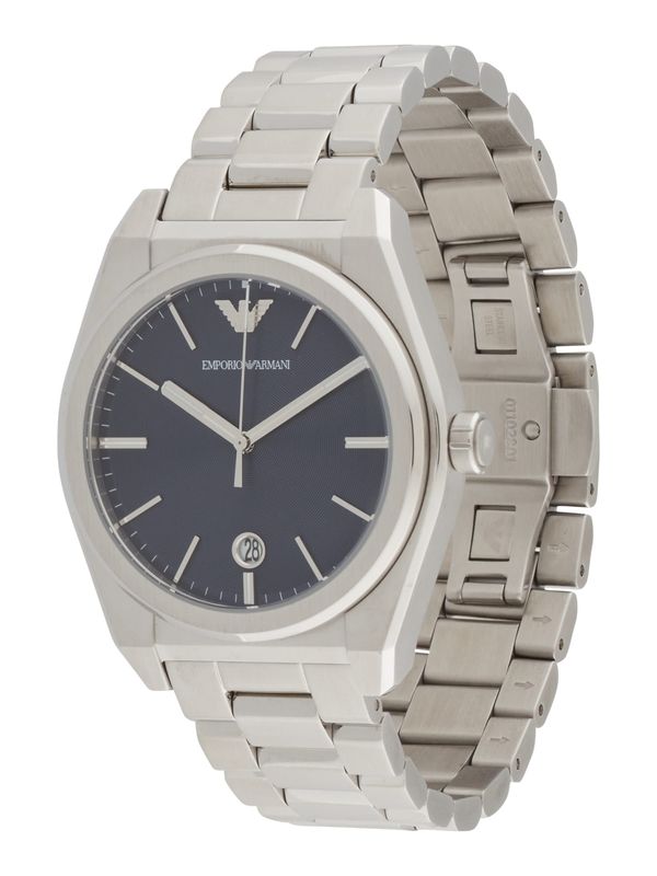 Emporio Armani Emporio Armani Analogni sat  tamno plava / srebro
