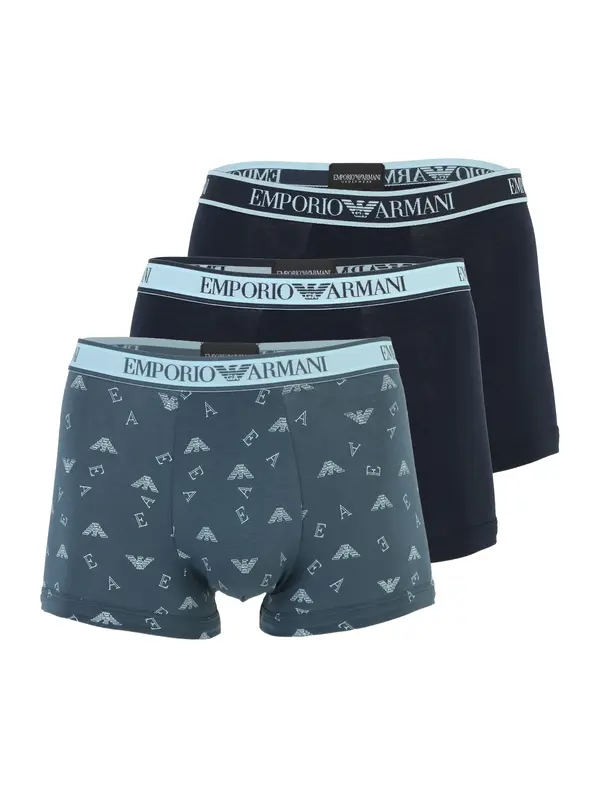 Emporio Armani Emporio Armani Bokserice  mornarsko plava / sivkasto plava / svijetloplava