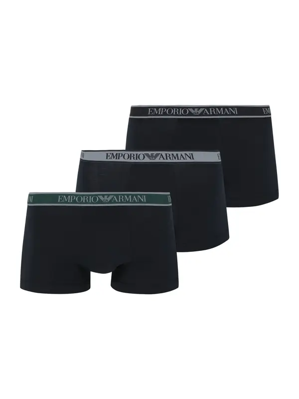 Emporio Armani Emporio Armani Bokserice  morsko plava / svijetlosiva / tamno zelena