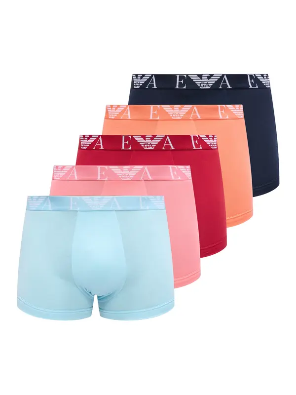 Emporio Armani Emporio Armani Bokserice  svijetloplava / tamno plava / narančasta / roza / crvena / prljavo bijela