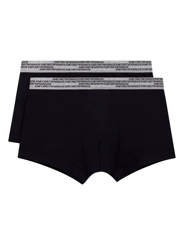Emporio Armani Emporio Armani Bokserice  svijetlosiva / crna / bijela