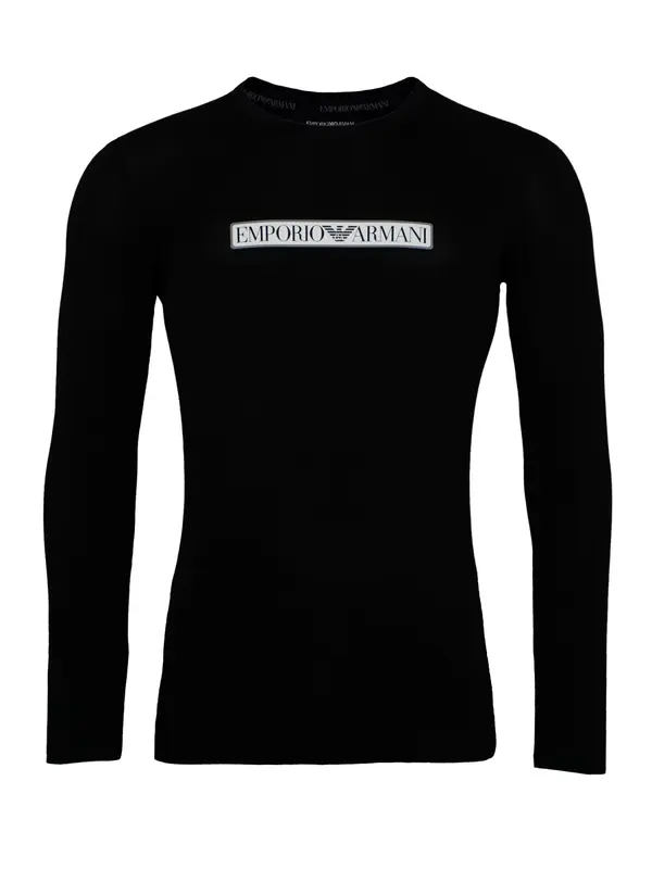 Emporio Armani Emporio Armani Majica  crna / bijela